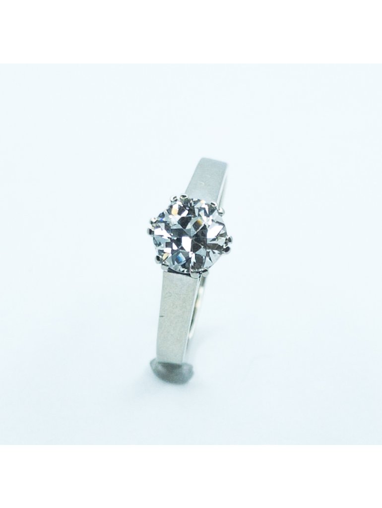 Briliantový prsten 0,85 ct