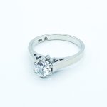 Briliantový prsten 0,85 ct