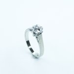 Briliantový prsten 0,85 ct