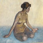 Kraft, ženský akt, 1923