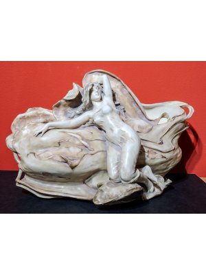 Amphora R.St.K., Eduard Stellmacher, "Water Lily Vase"