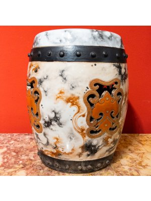 Čínská porcelánová stolička, sedátko