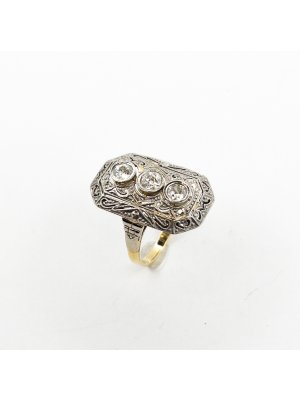 Briliantový prsten, Art Deco