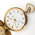 Zlaté kapesní hodinky Omega