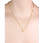 Zlatý řetízek s briliantovým příveškem