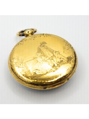 Zlaté kapesní hodinky