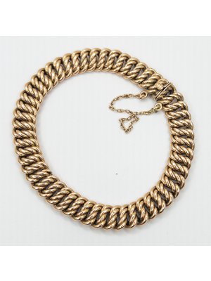 Starožitný zlatý náramek