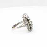 Briliantový prsten, Art Deco