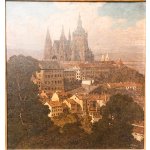 Josef Písecký, Pohled na Pražský hrad