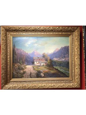 Theodor Wolf, Alpská krajina