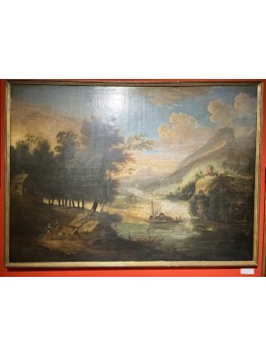 Frederic de Moucheron, Říční krajina