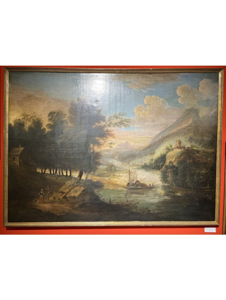 Frederic de Moucheron, Říční krajina