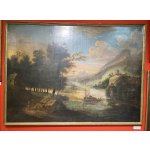 Frederic de Moucheron, Říční krajina