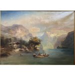 Monumentální alpská krajina