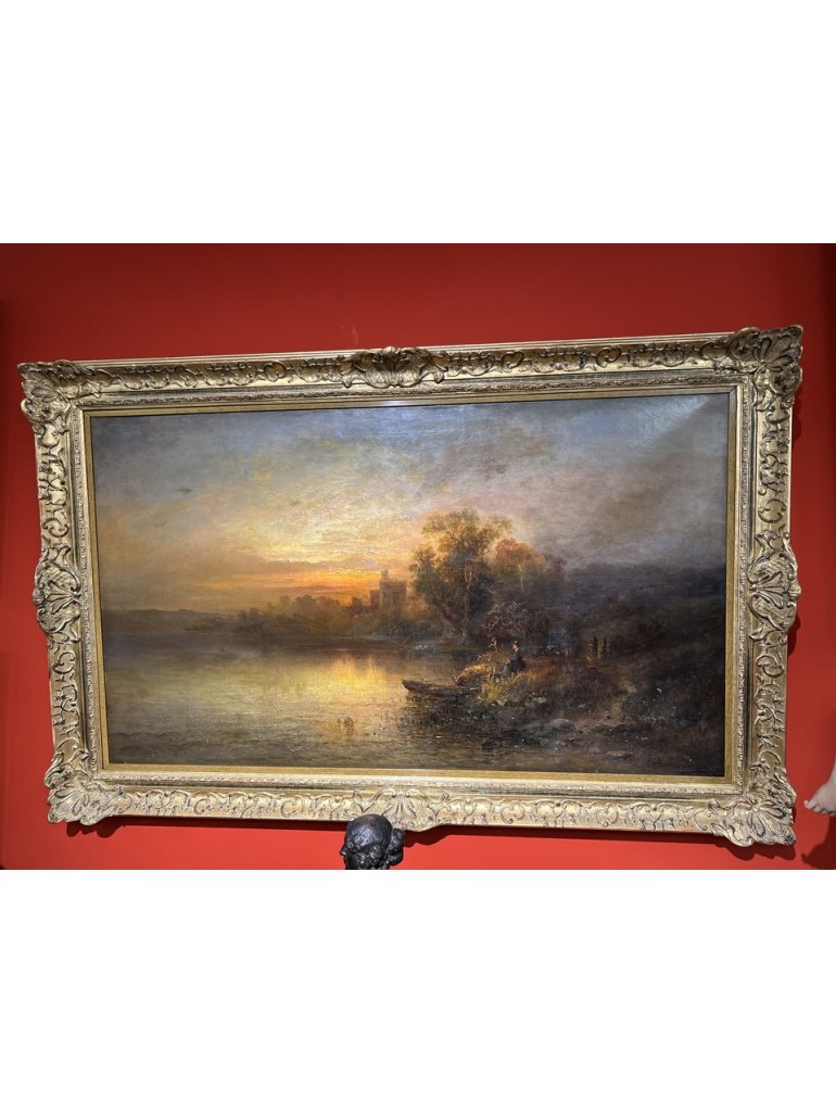 Franz Emil Krause, Romantická říční krajina