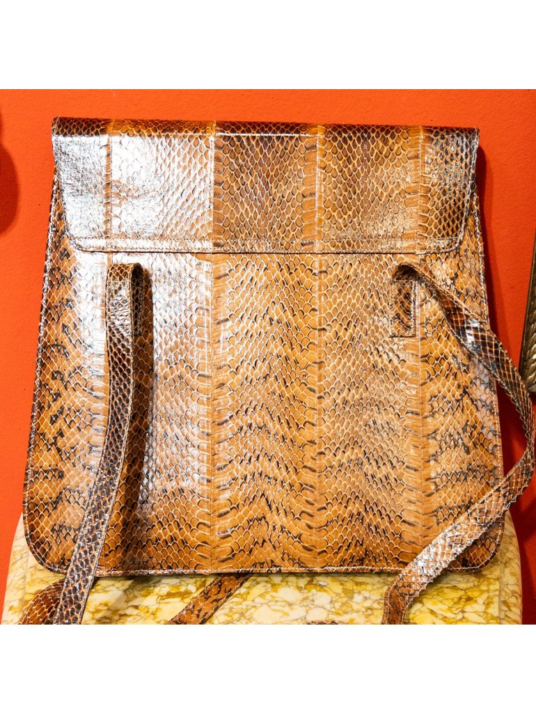 Velká kabelka z hadí kůže