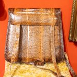 Velká kabelka z hadí kůže