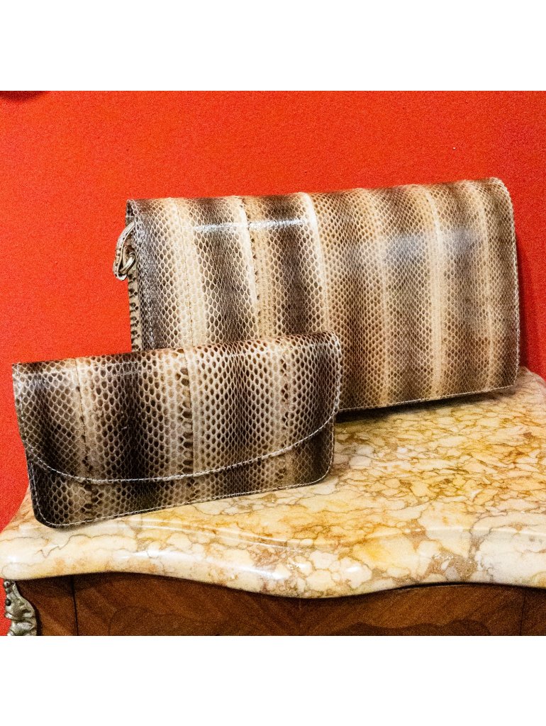 Hadí kabelka s peněženkou