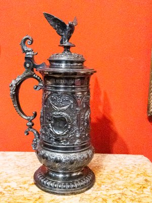 Německý pivní korbel Humpen/Deckelhumpen