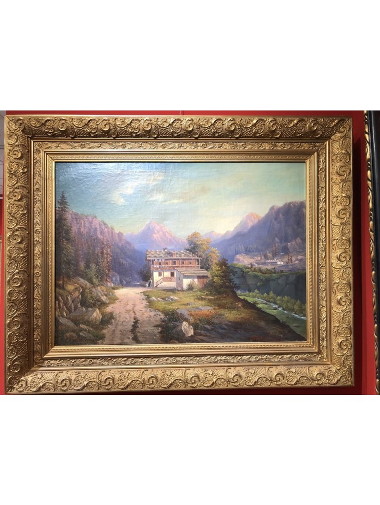 Theodor Wolf, Alpská krajina