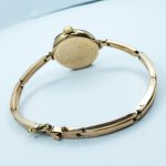 Starožitné zlaté náramkové hodinky  Le Parc