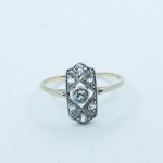 Briliantový prsten, Art Deco