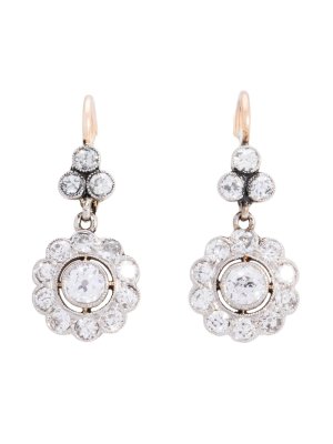 Luxusní briliantové náušnice