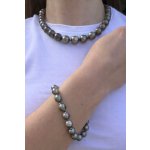 Náhrdelník a náramek z tahitských perel